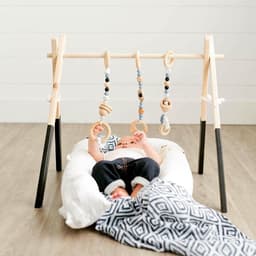 image-Wooden Baby Infant Fitness Frame Decorative Toys