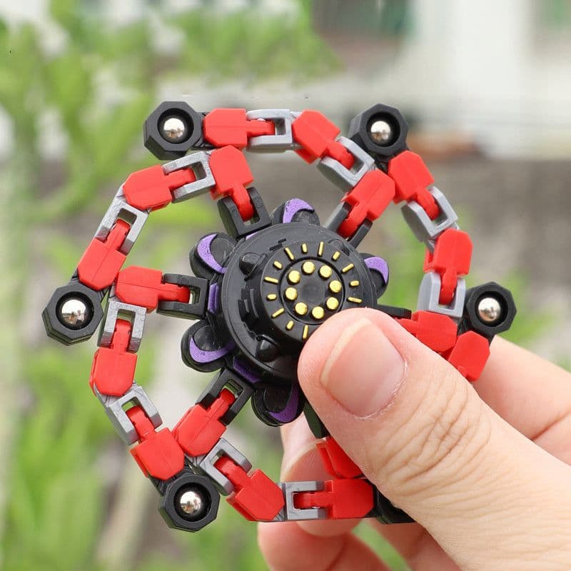 image-Deformed Fidget Spinner Chain Toys For Children Antistress Hand Spinner Vent Toys Adult Stress Relief Sensory Gyro Gift