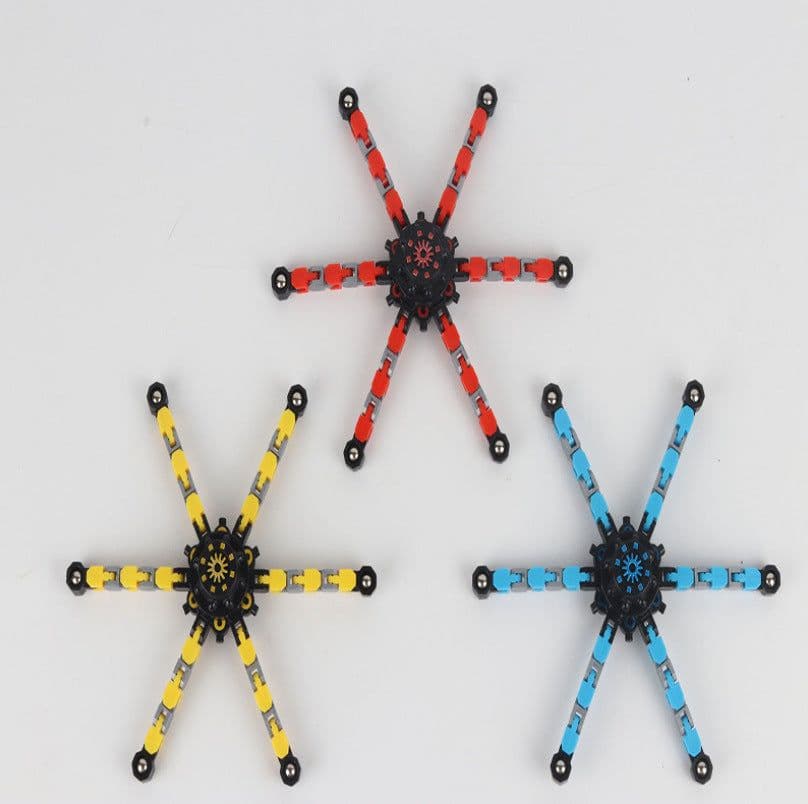 image-Deformed Fidget Spinner Chain Toys For Children Antistress Hand Spinner Vent Toys Adult Stress Relief Sensory Gyro Gift