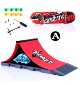 image-Fashion Children's Finger Skateboard Props Alloy
