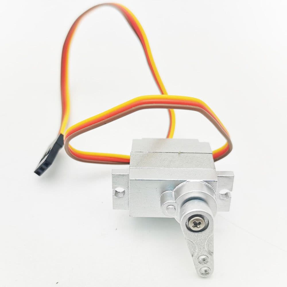 image-Full Metal Steering Gear Accessories Simulation Climbing Car Upgrade Modification Model Toy