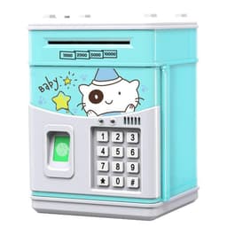 image-Simulation Fingerprint Sensor Children Piggy Bank Cartoon