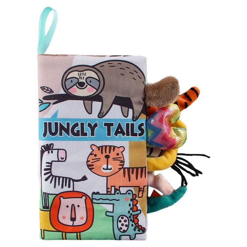 image-Enlightenment Early Learning Toys Children's Tail Cloth Book