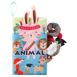 image-Enlightenment Early Learning Toys Children's Tail Cloth Book