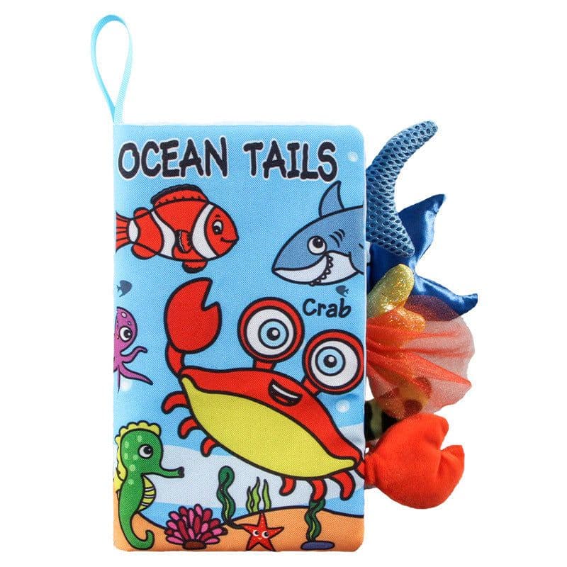 image-Enlightenment Early Learning Toys Children's Tail Cloth Book