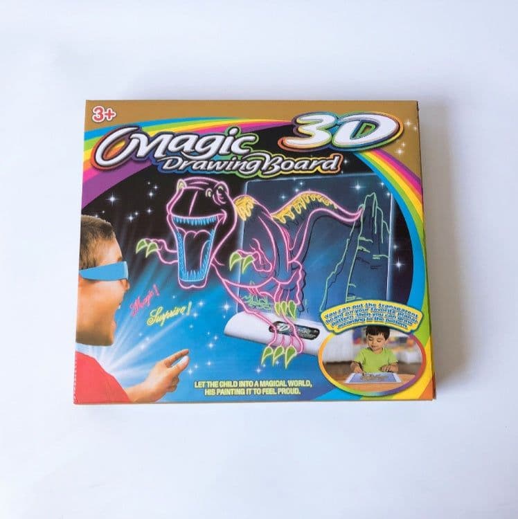 image-Children's Luminous 3D Drawing Writing Board