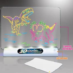 image-Children's Luminous 3D Drawing Writing Board