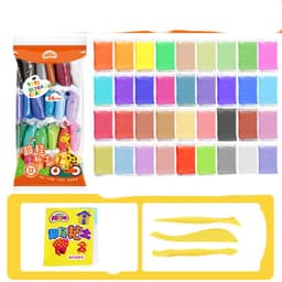 image-Ultra-light Clay 24-color Plasticine Non-toxic Space Colored Clay Children's Handmade Diy Clay Sand Toy Set