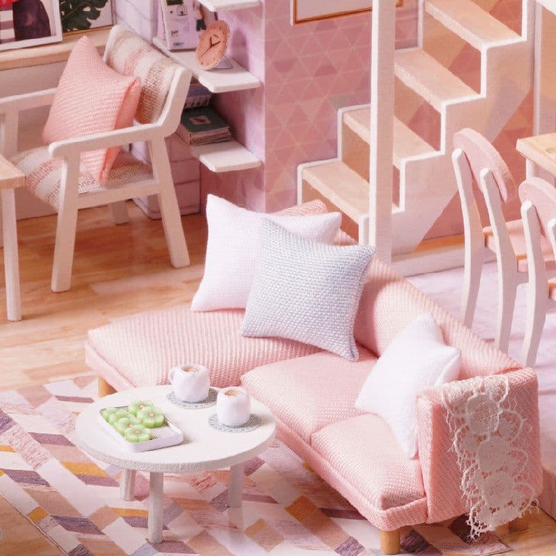 image-Fantasy Princess Loft Building Model Children Toys