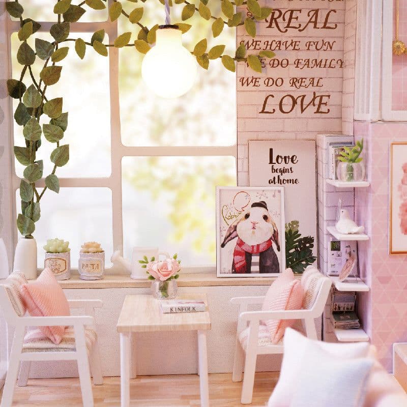 image-Fantasy Princess Loft Building Model Children Toys