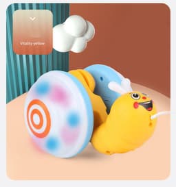 image-Children's Rope Dragging Snail Toy Light And Music Pulling The Baby Toddler