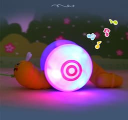 image-Children's Rope Dragging Snail Toy Light And Music Pulling The Baby Toddler