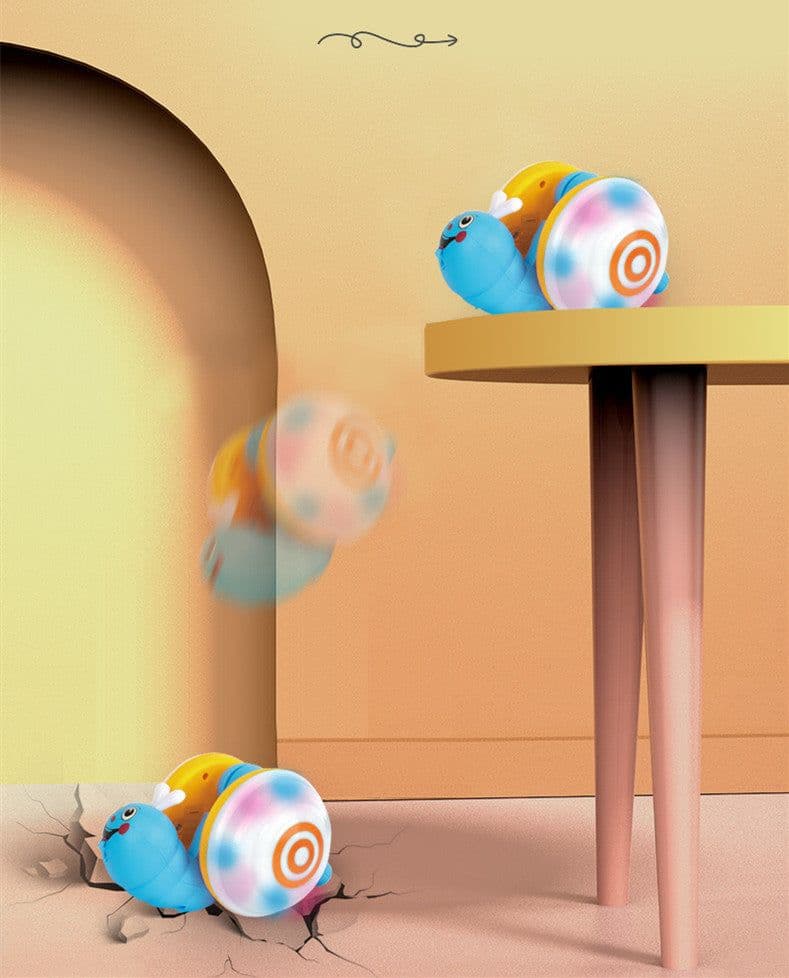 image-Children's Rope Dragging Snail Toy Light And Music Pulling The Baby Toddler