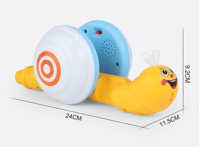 image-Children's Rope Dragging Snail Toy Light And Music Pulling The Baby Toddler