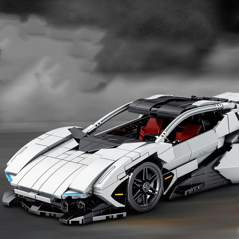 image-Boys Sports Car Series Building Blocks Educational Children's Toys