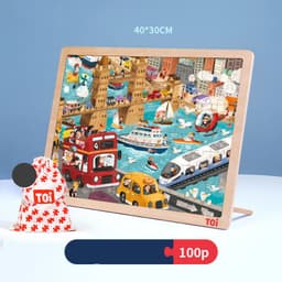 image-New Year Puzzle Color Box Boys And Girls Baby Kindergarten Toys Gifts 3