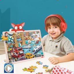 image-New Year Puzzle Color Box Boys And Girls Baby Kindergarten Toys Gifts 3