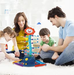 image-Electric Swing Sunflower Board Game Toy