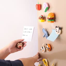 image-Animal Magnetic Fridge Magnet Assembled Building Block Toys For Children