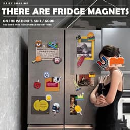 image-Animal Magnetic Fridge Magnet Assembled Building Block Toys For Children