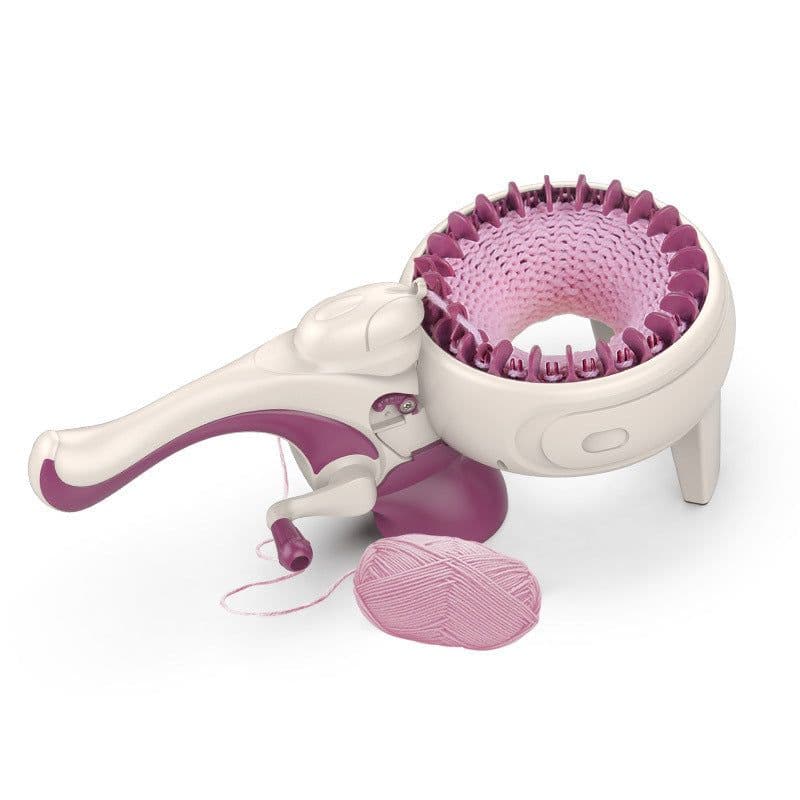image-DIY Knitting Machine Toy 24 Needle Scarf Hat Hand Haruka Wool Knitting Machine
