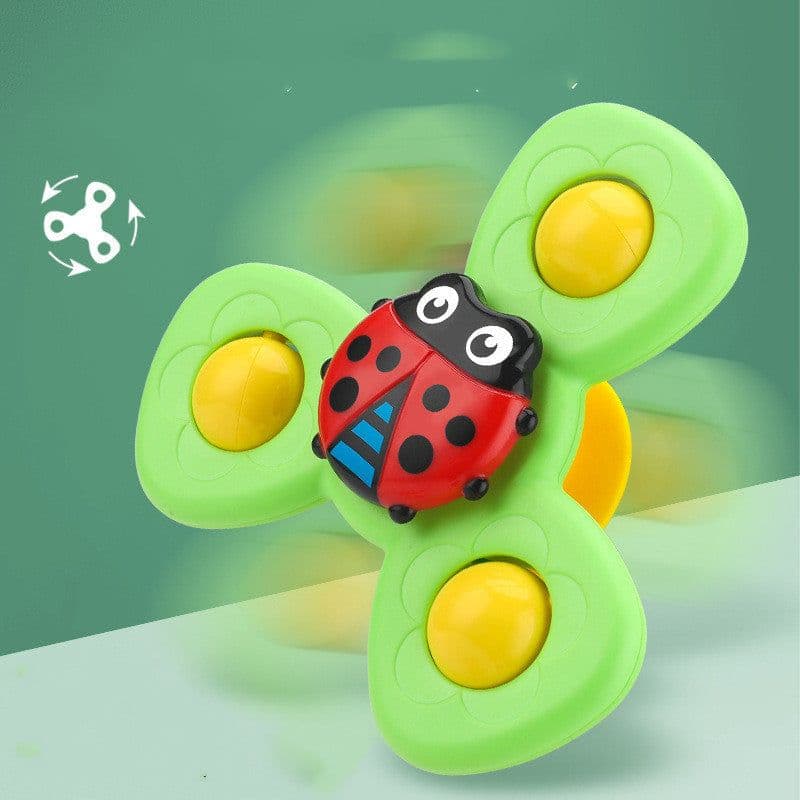 image-Baby Playing In Water And Bathing Fingertip Spinning Top Toy