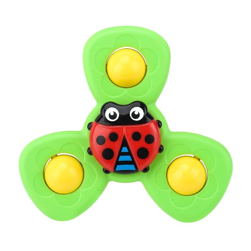 image-Baby Playing In Water And Bathing Fingertip Spinning Top Toy