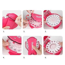 image-Girl Hair Accessories Stickers Rig FN Parent Child Children's Toys