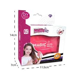 image-Girl Hair Accessories Stickers Rig FN Parent Child Children's Toys