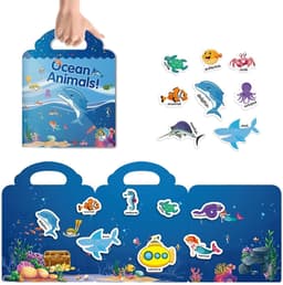 image-Children's Sticker Book DIY Sticker Dinosaur Animal