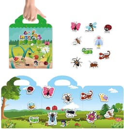 image-Children's Sticker Book DIY Sticker Dinosaur Animal