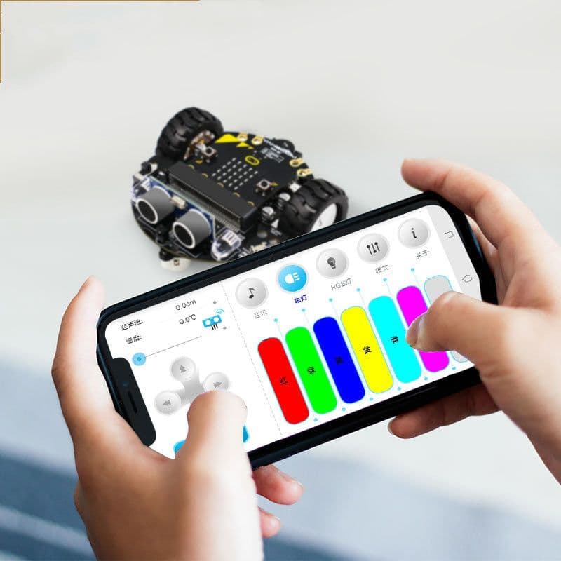 image-Graphical Programming Maker Education Remote Control Python Programming Robot