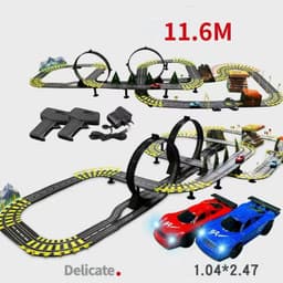 image-Track Racing Toy Children's Double Large