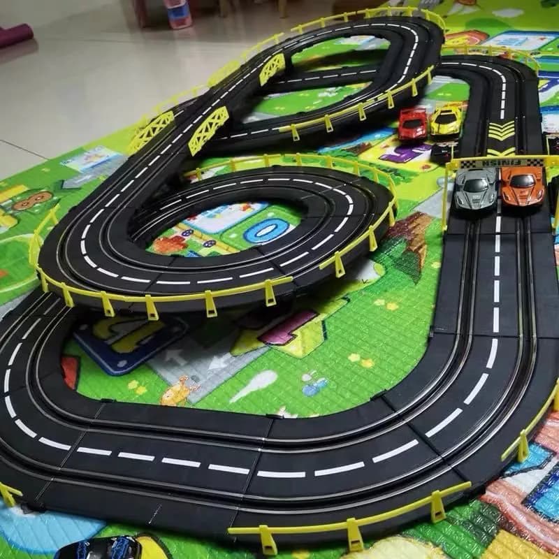 image-Track Racing Toy Children's Double Large
