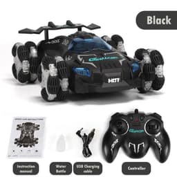 image-Drift Spray High Speed Music Light Remote Control Children's Electric Toy Car