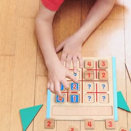 image-Wooden Sudoku Jiugongge Game Chess Educational Toy