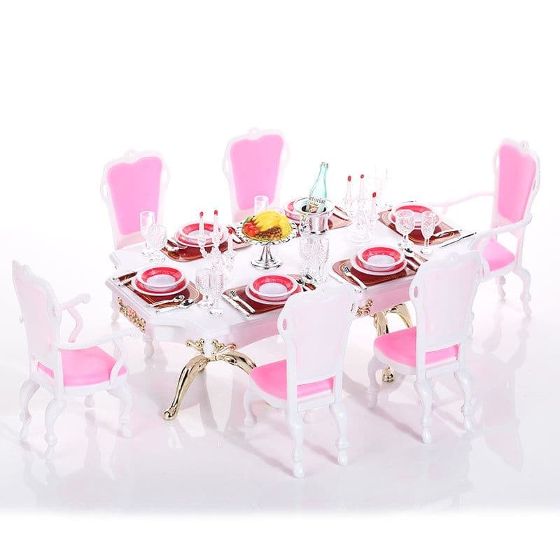 image-Dream European Dining Table Simulation Dining Chair