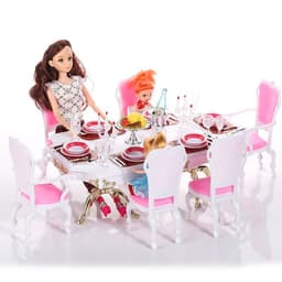 image-Dream European Dining Table Simulation Dining Chair