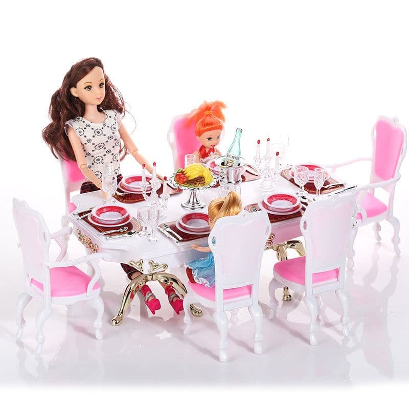 image-Dream European Dining Table Simulation Dining Chair