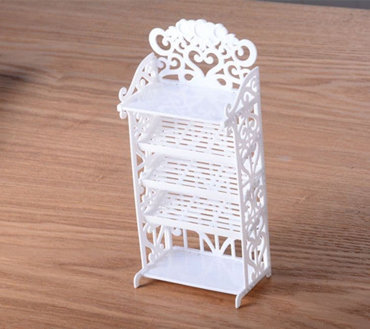 image-Doll Creative Shoe Rack Assembly Storage Shoe Cabinet
