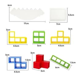 image-Balance Stacking Board Games Kids Adults Tower Block Toys For Family Parties Travel Games Boys Girls Puzzle Buliding Blocks Toy