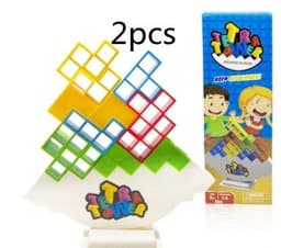image-Balance Stacking Board Games Kids Adults Tower Block Toys For Family Parties Travel Games Boys Girls Puzzle Buliding Blocks Toy