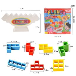image-Balance Stacking Board Games Kids Adults Tower Block Toys For Family Parties Travel Games Boys Girls Puzzle Buliding Blocks Toy