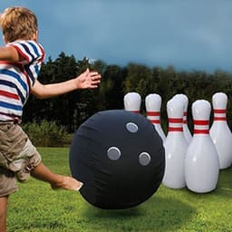 image-PVC Inflatable Bowling Set Tumbler Beach Ball Toy