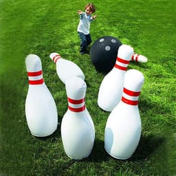 image-PVC Inflatable Bowling Set Tumbler Beach Ball Toy