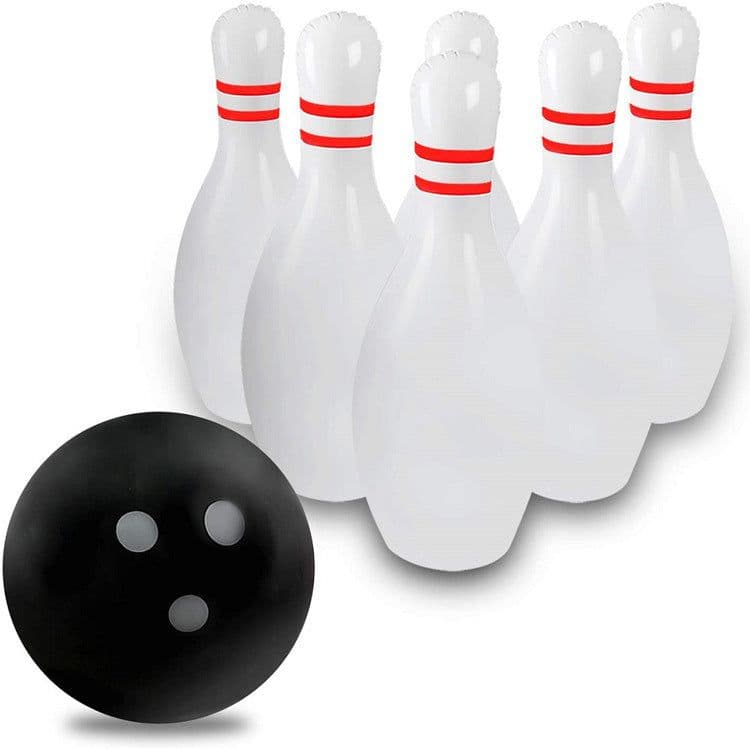 image-PVC Inflatable Bowling Set Tumbler Beach Ball Toy