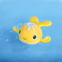 image-Wind-up Swimming Whale Clockwork Water Play Children's Toy