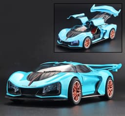 image-Simulation Alloy Material Sports Car Model Spray Design Ornaments