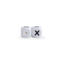 image-12mm Baby Products 26 Silicone English Alphabet Beads Teeth Accessories