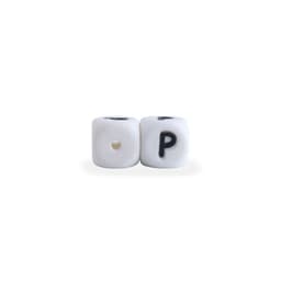 image-12mm Baby Products 26 Silicone English Alphabet Beads Teeth Accessories